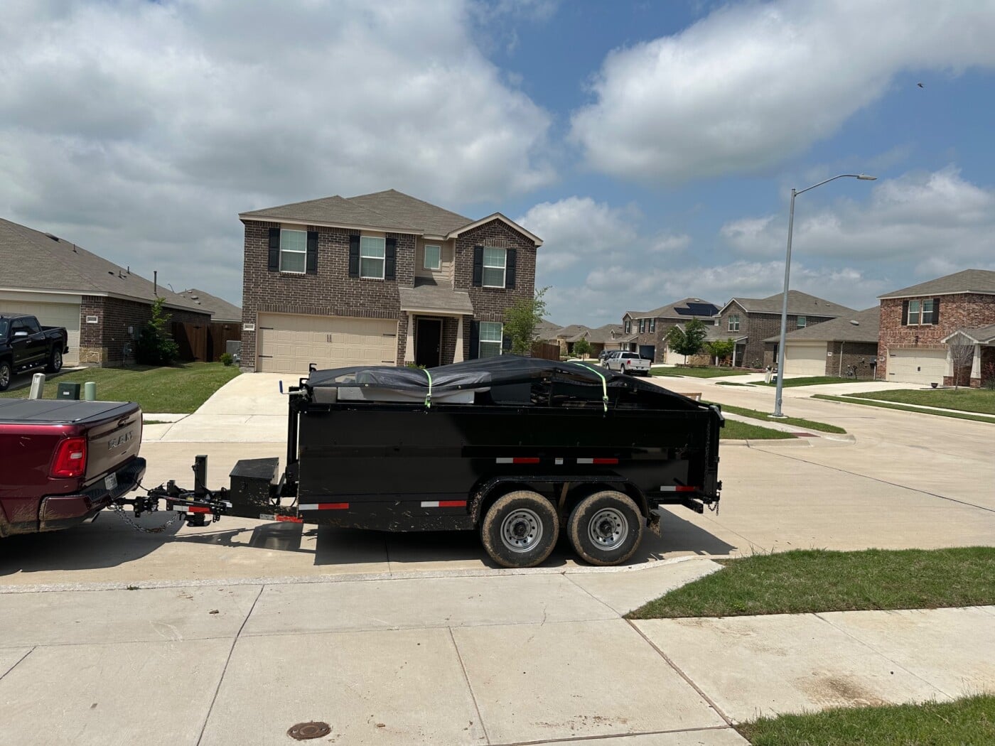 2025 Texas pride  DT714316KBP Dump trailer 7x14