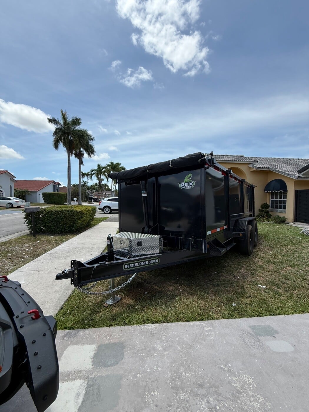 2025 Steel pines Cargo P 7X16X4TA5 Dump trailer
