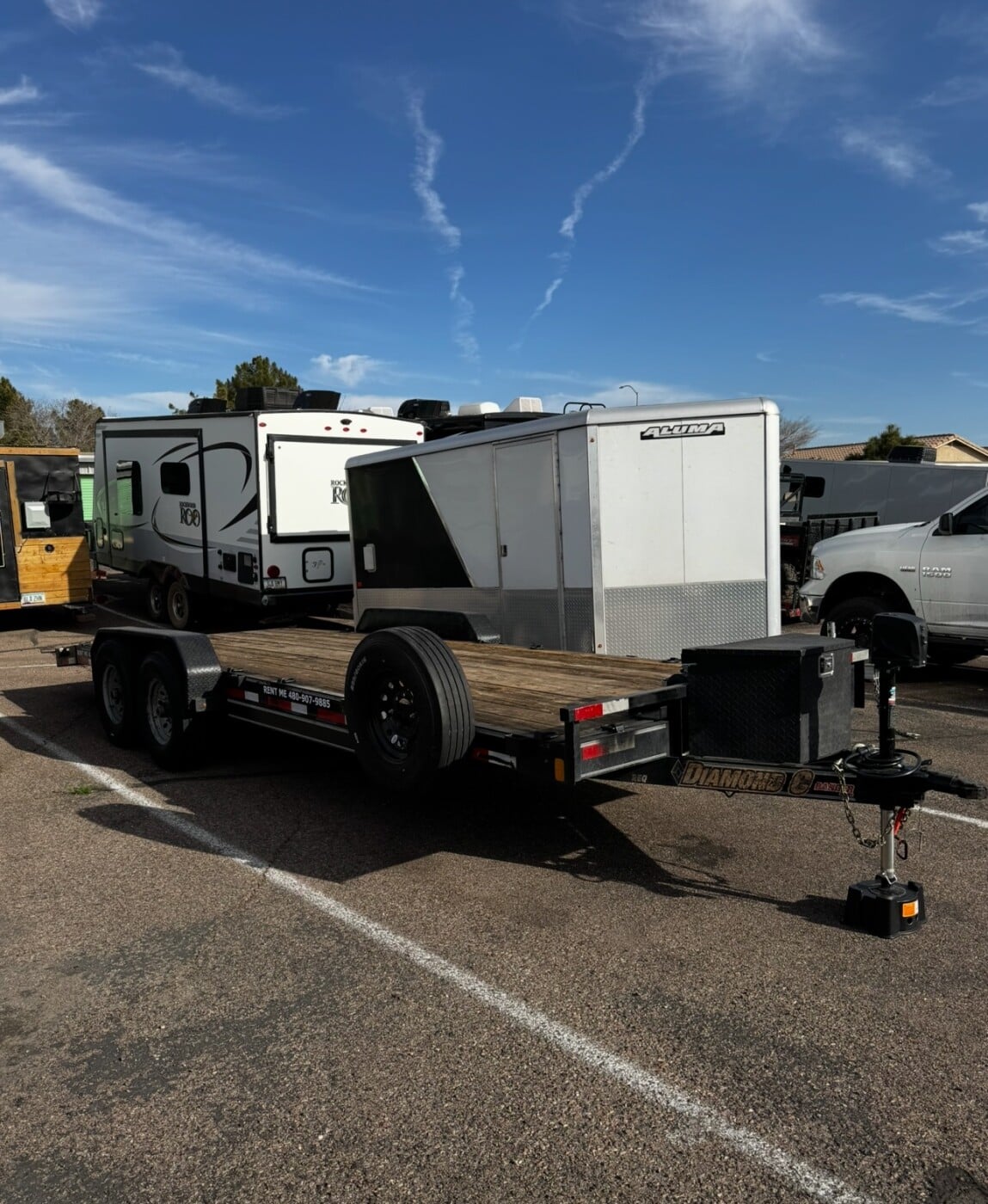 2014 Diamond C Equipment Hauler 22'