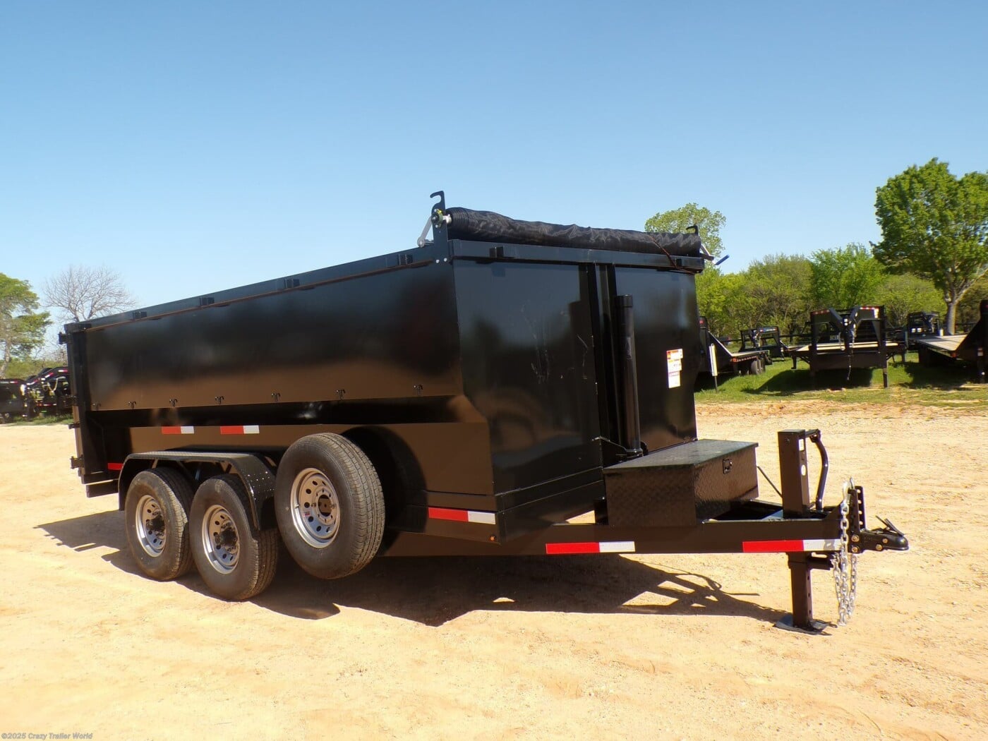 2025 Load Trail LG Dump trailer hydraulic lift