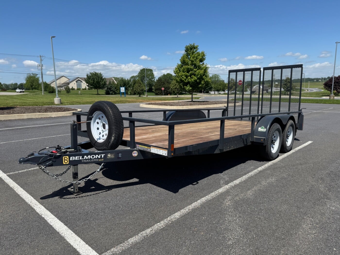 2022 Belmont 16x7 Utility Trailer