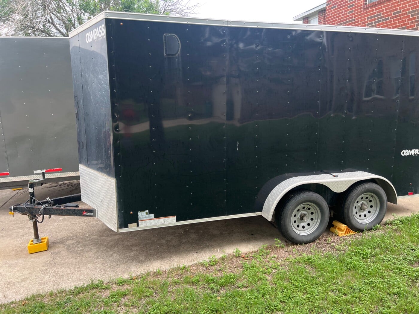 2022 Compass SSCBA7 14’ x 7’ Enclosed Trailer