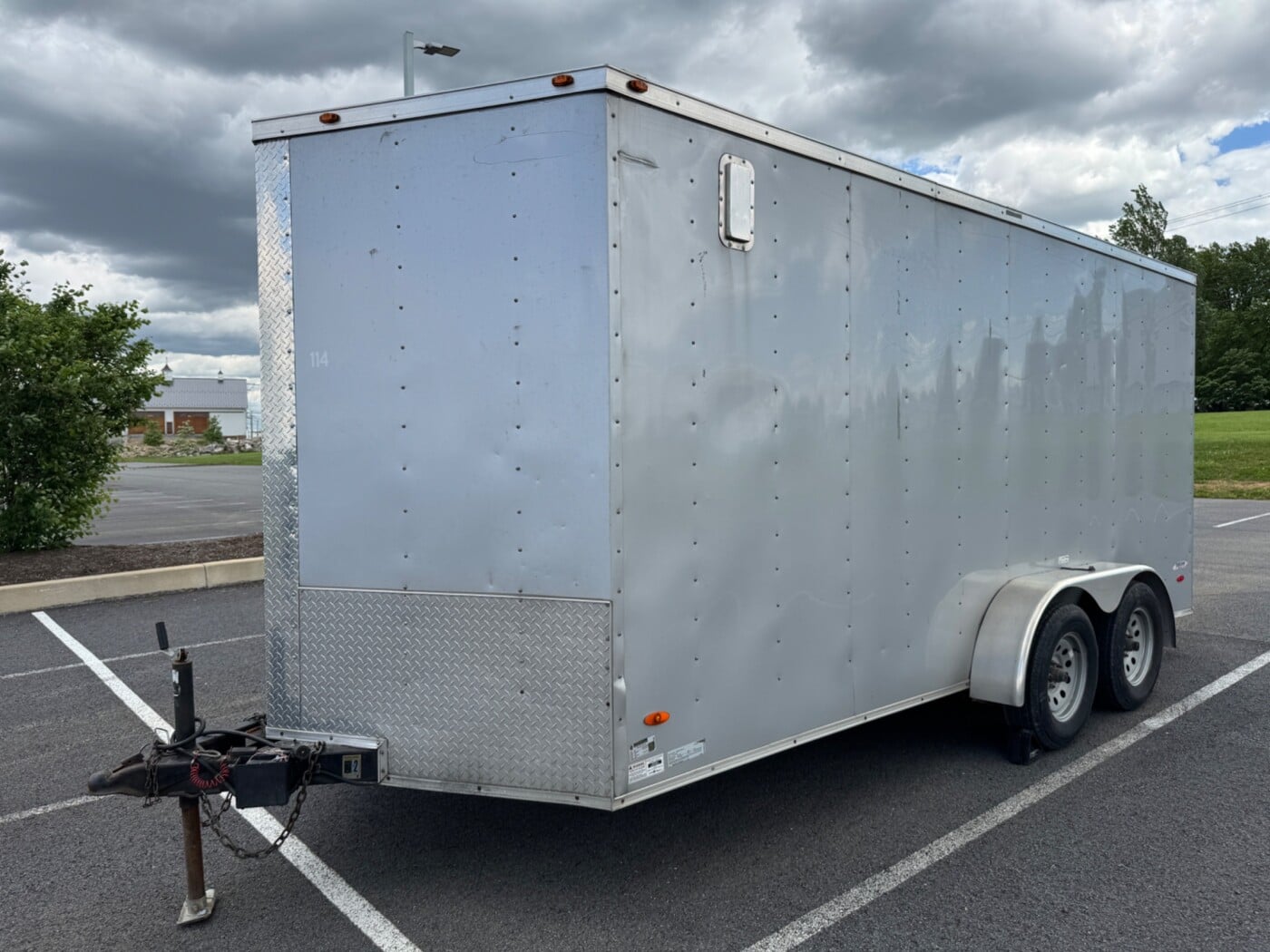 2021 Freedom 16’ Enclosed Trailer