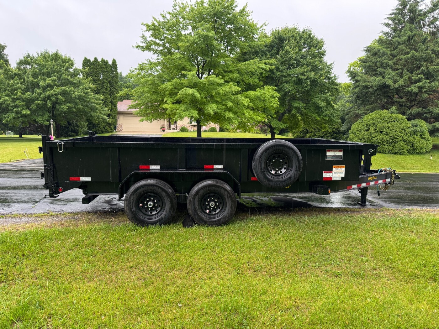 2025 Big Tex TX14 7 x 16 Dump Trailer