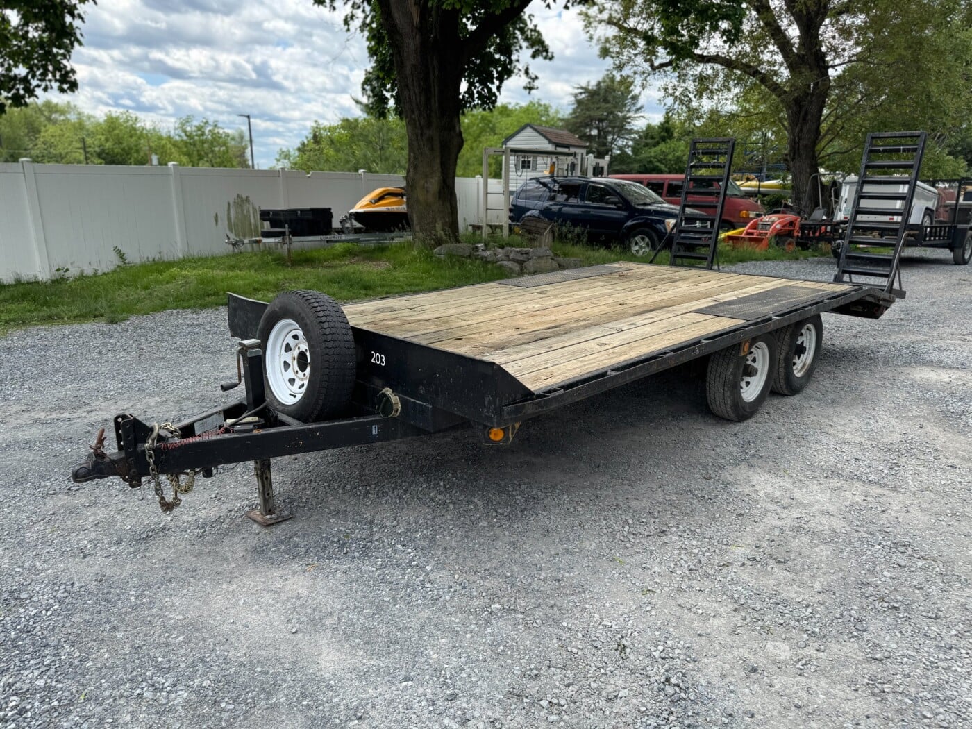 2007 Belmont 17' Deckover Trailer