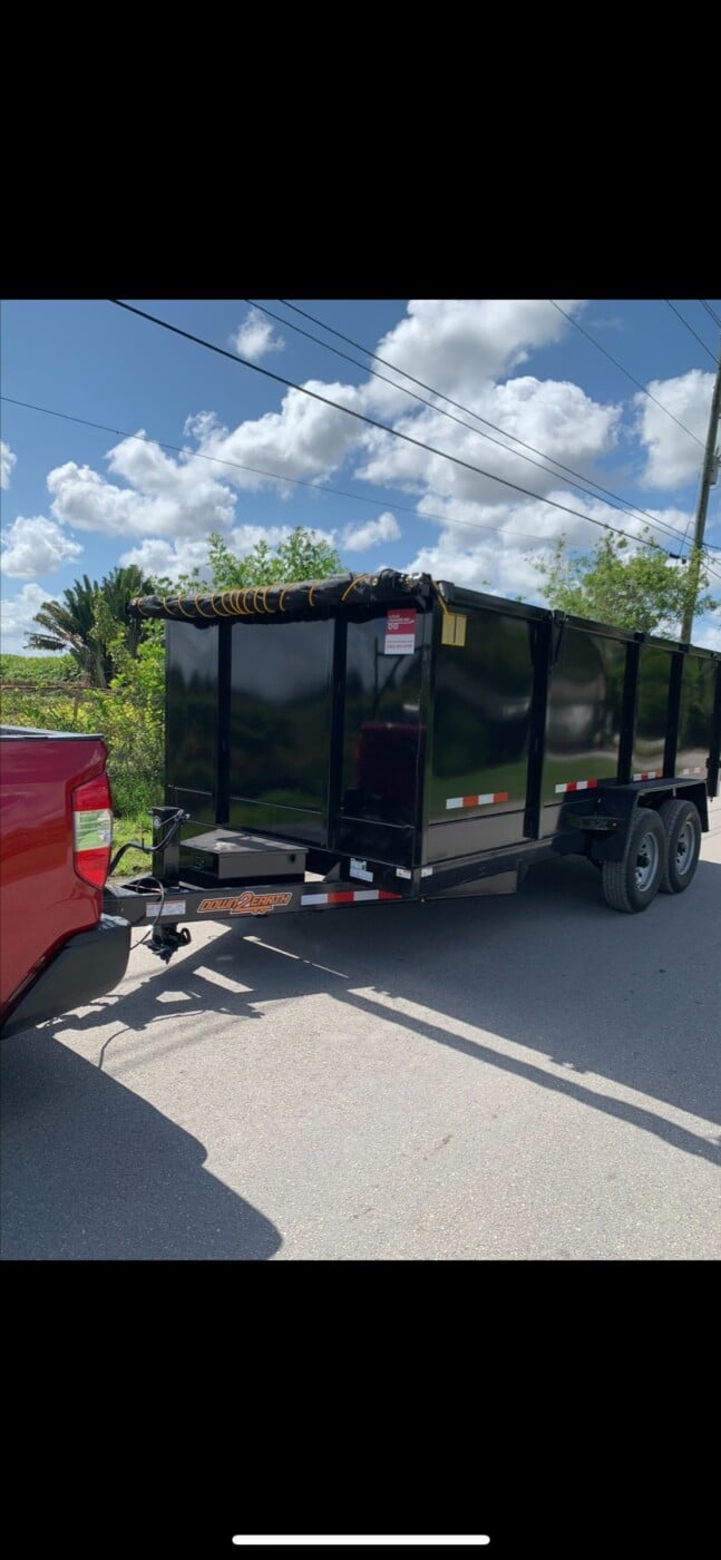 2023 Dump trailer 7′ X 16′