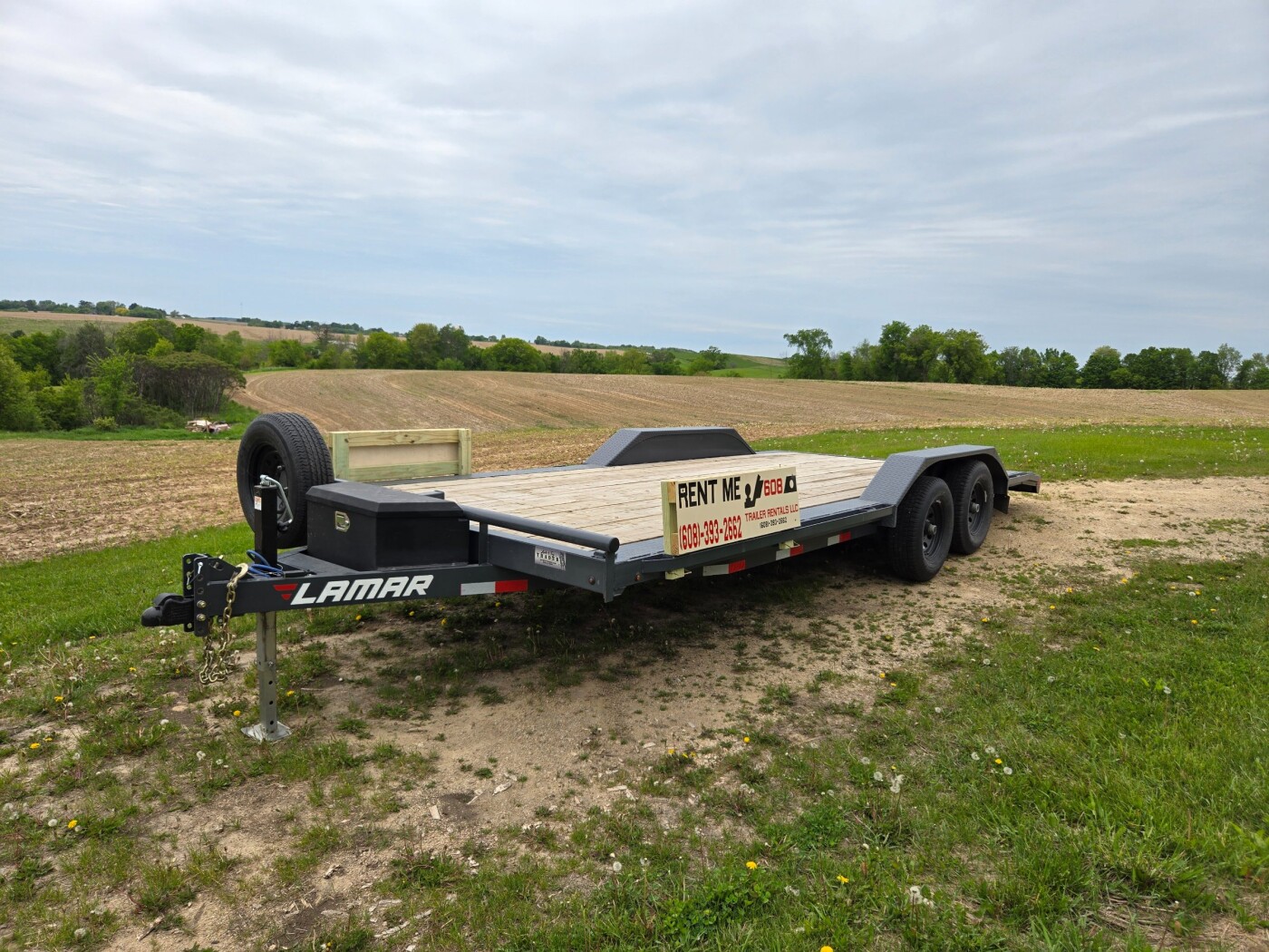 2025 Lamar Superwide 20' Car Trailer 102