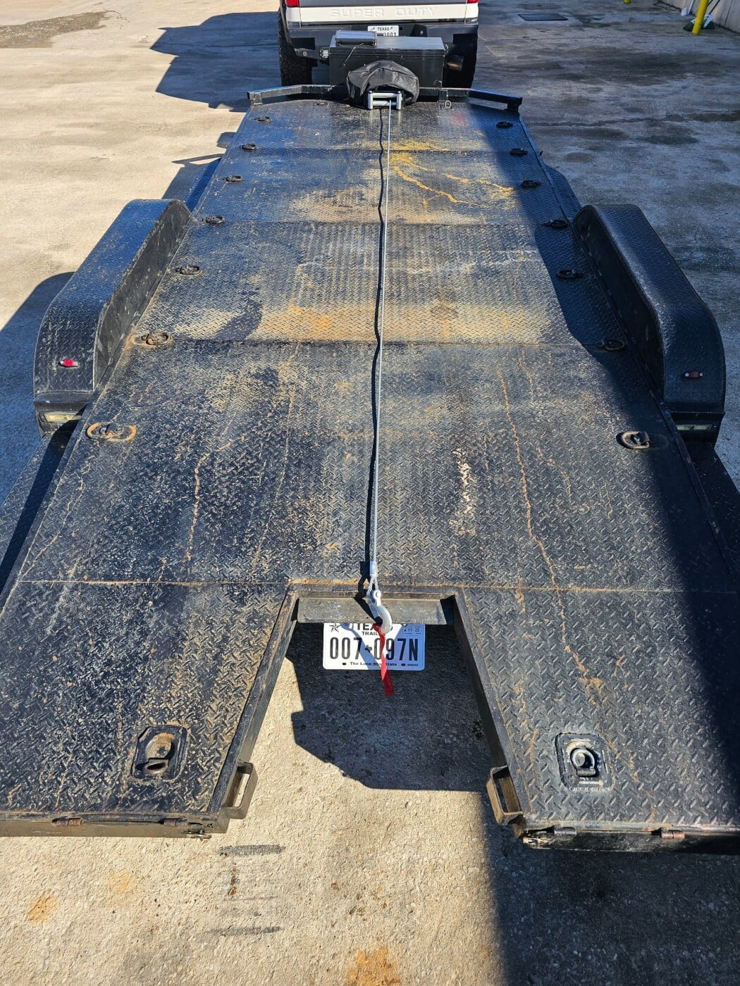 1998 TT FB 18' Car Hauler w/ 4' Dovetail