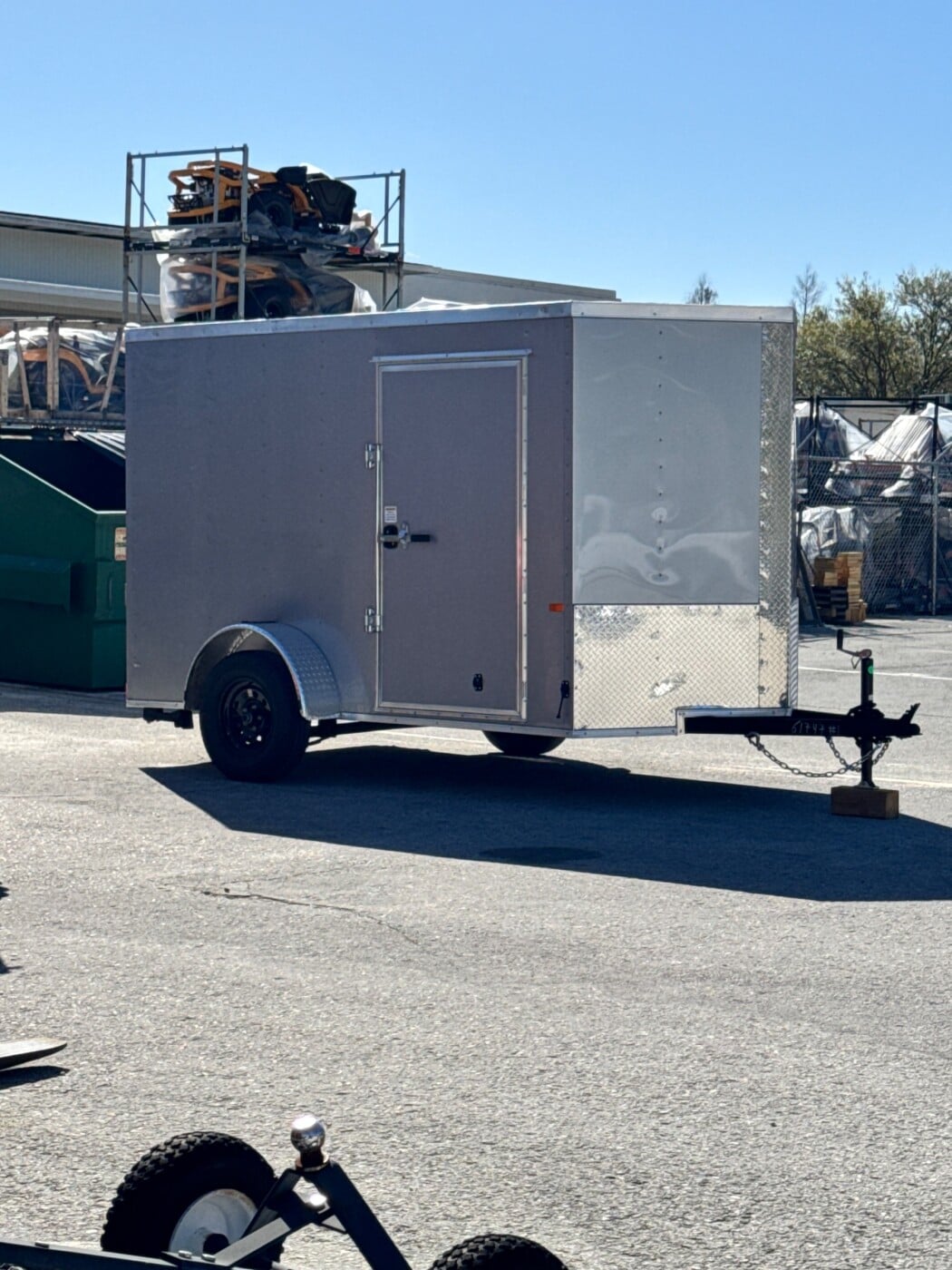 2025 Rock Solid 6x10SA Enclosed Cargo