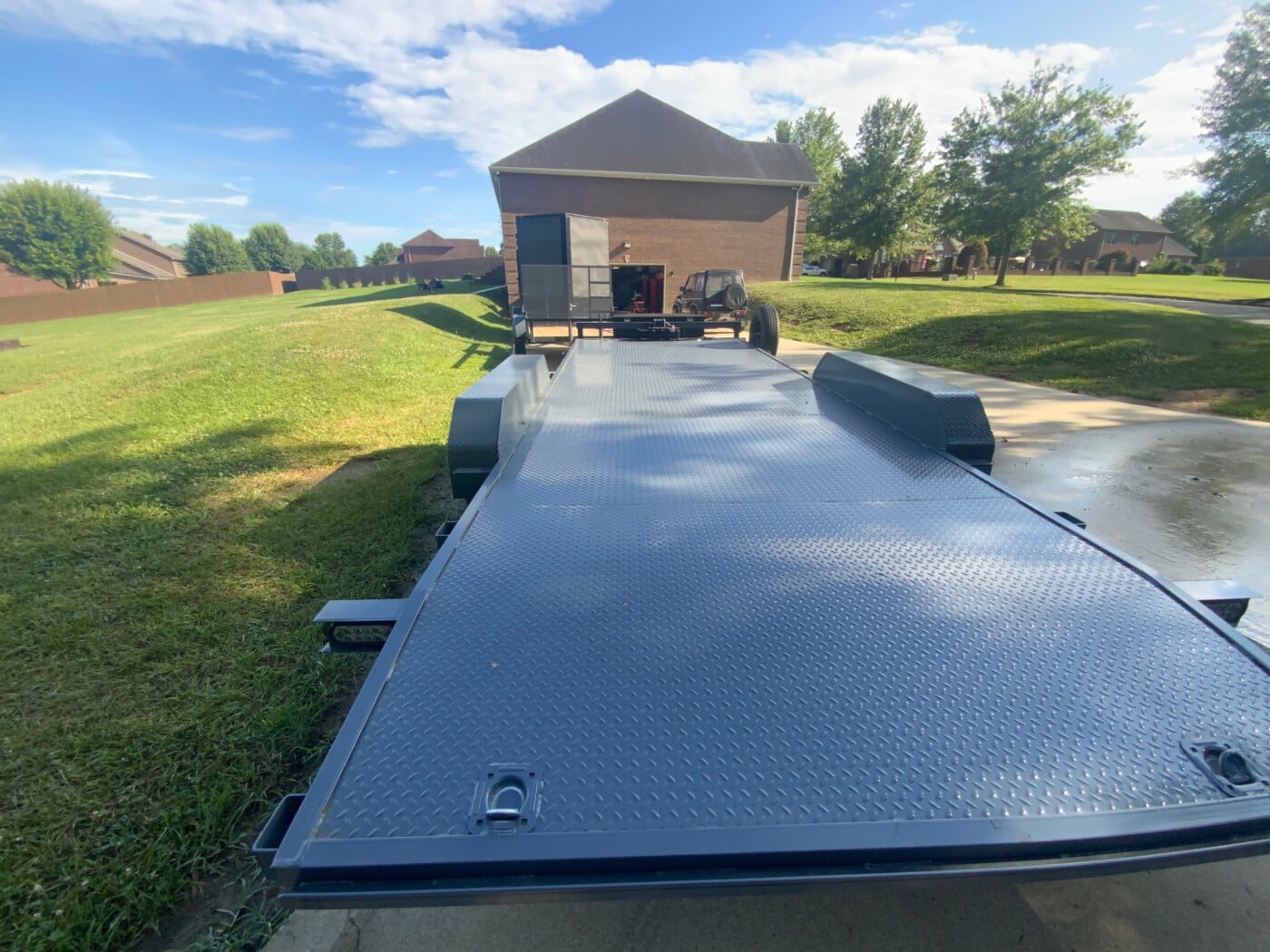 2025 Blazer Welding and Trailers Flat Bed 20’ car hauler