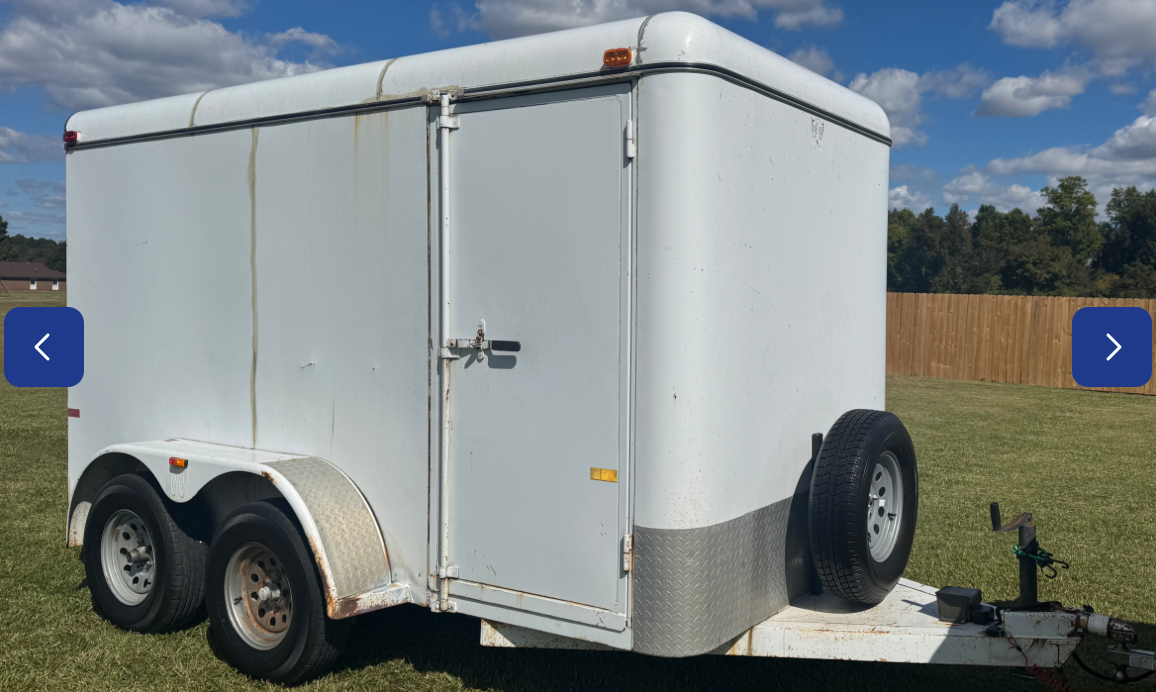 2005 WW 7x12 Steel Enclosed Trailer