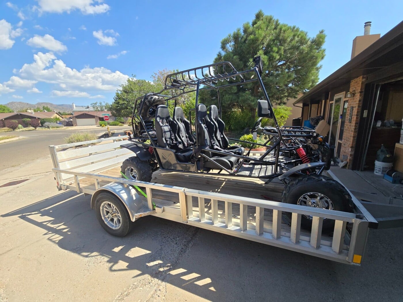 2019 H&H H8214RSAV 7'x14' Aluminum Utility