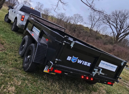 2023 BWISE 6x12' Dump Trailer