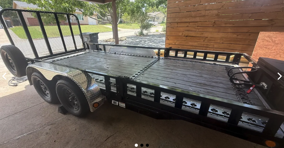 2025 PJ 16' Utility Trailer