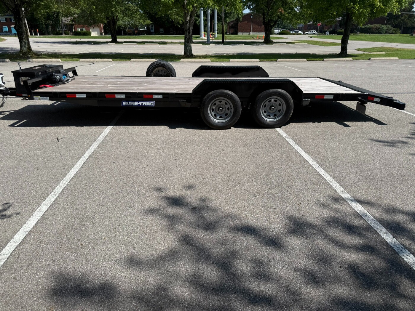 2025 SURE-TRAC CAR HAULER 20' CAR HAULER WITH WINCH