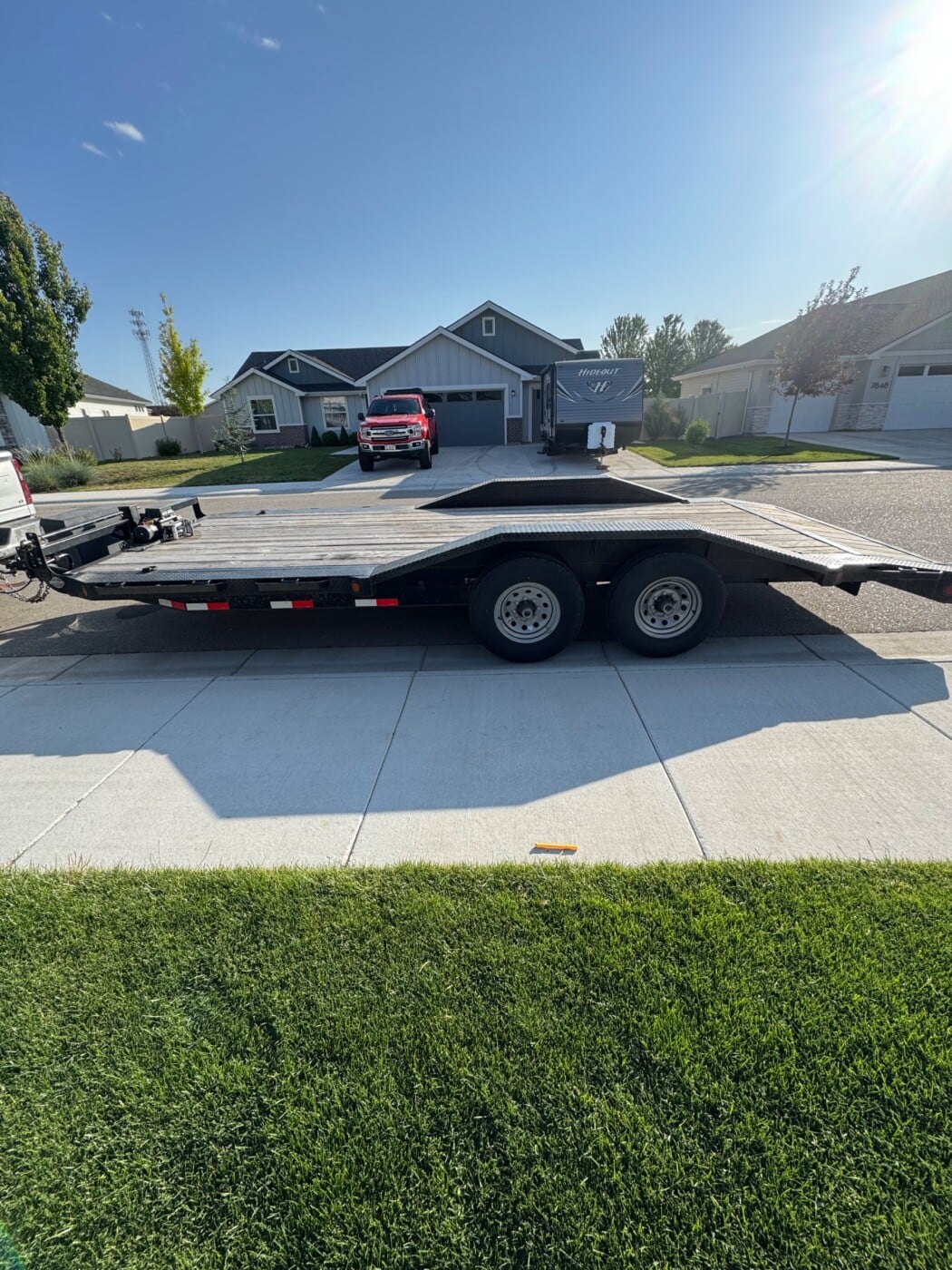 2018 Iron bull car hauler 20 foot with dovetail