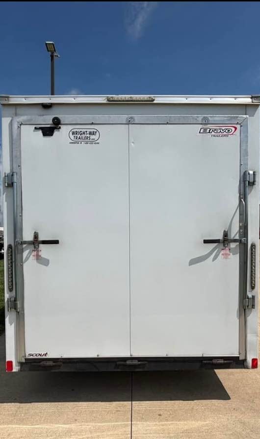 2019 Bravo sc714ta2 14 Foot Enclosed Trailer