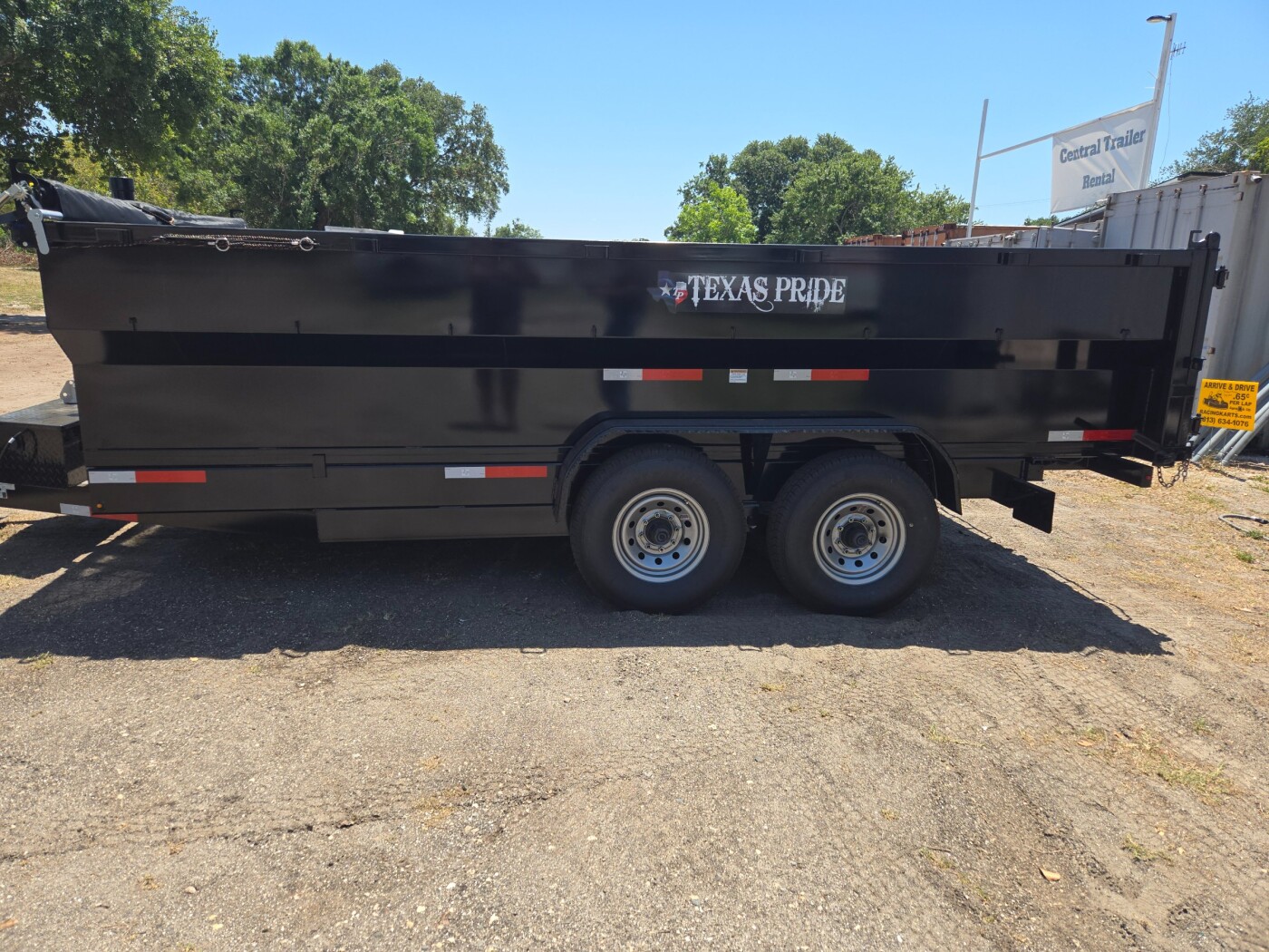 2025 Texas pride DT16316KBT 7x16 Dump trailer 16k