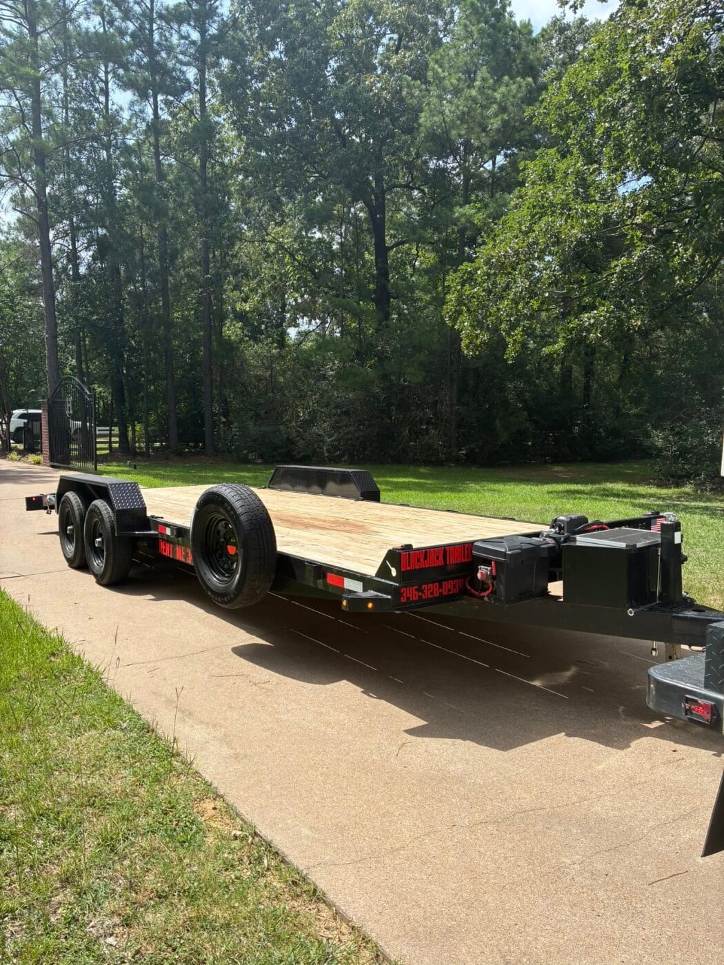 2025 B/K Car Hauler 10K W/12k Winch