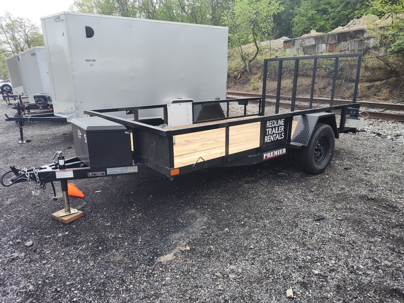 2025 Premier 6.5x12 utility  Ramp gate