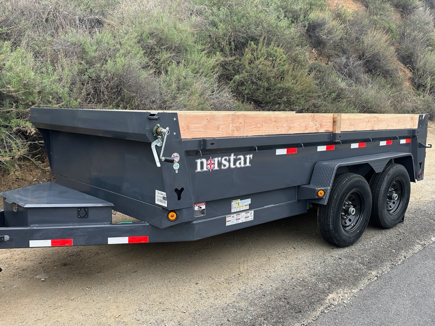 2025 Norstar 14'x2' Dump Trailer