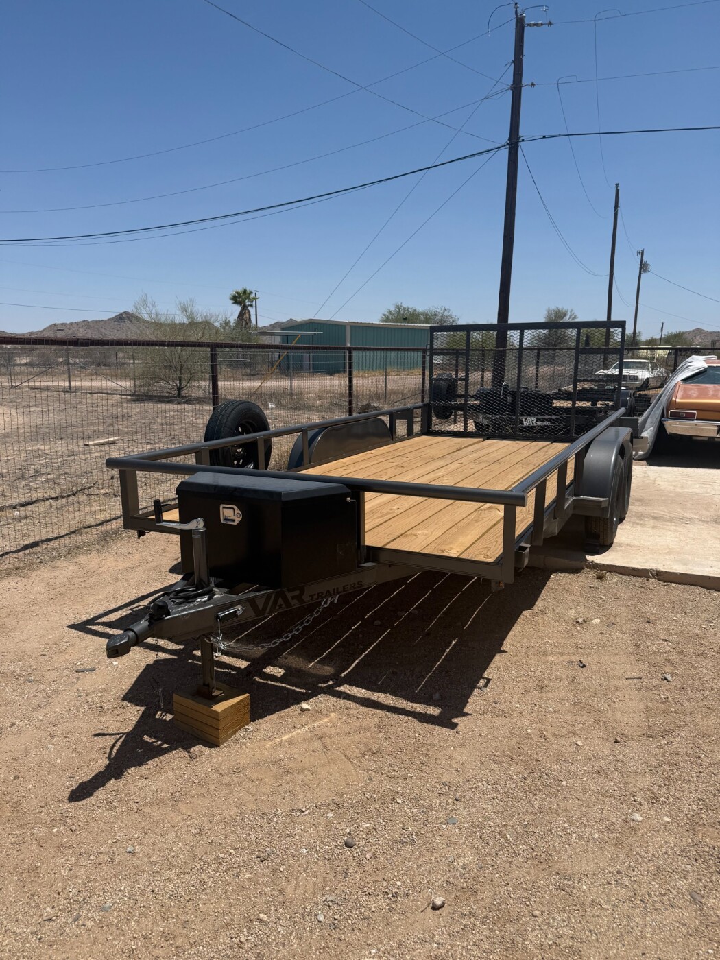 2025 VAR TRAILERS Utility Trailer Clean