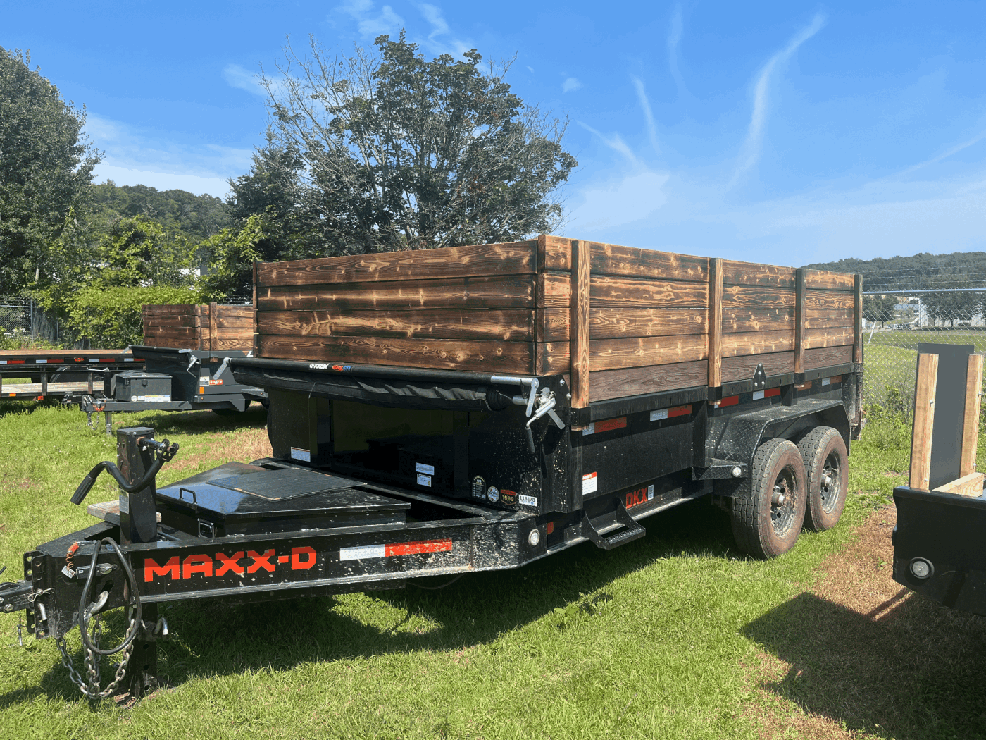 2025 MaxxD DKX 14' Dump Trailer
