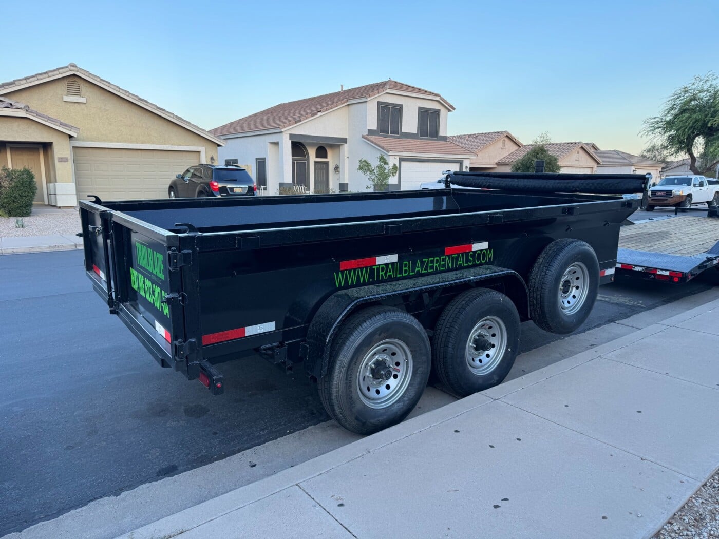 2025 Texas Pride Dump 14'x7'x2' Hydraulic Cyclinder
