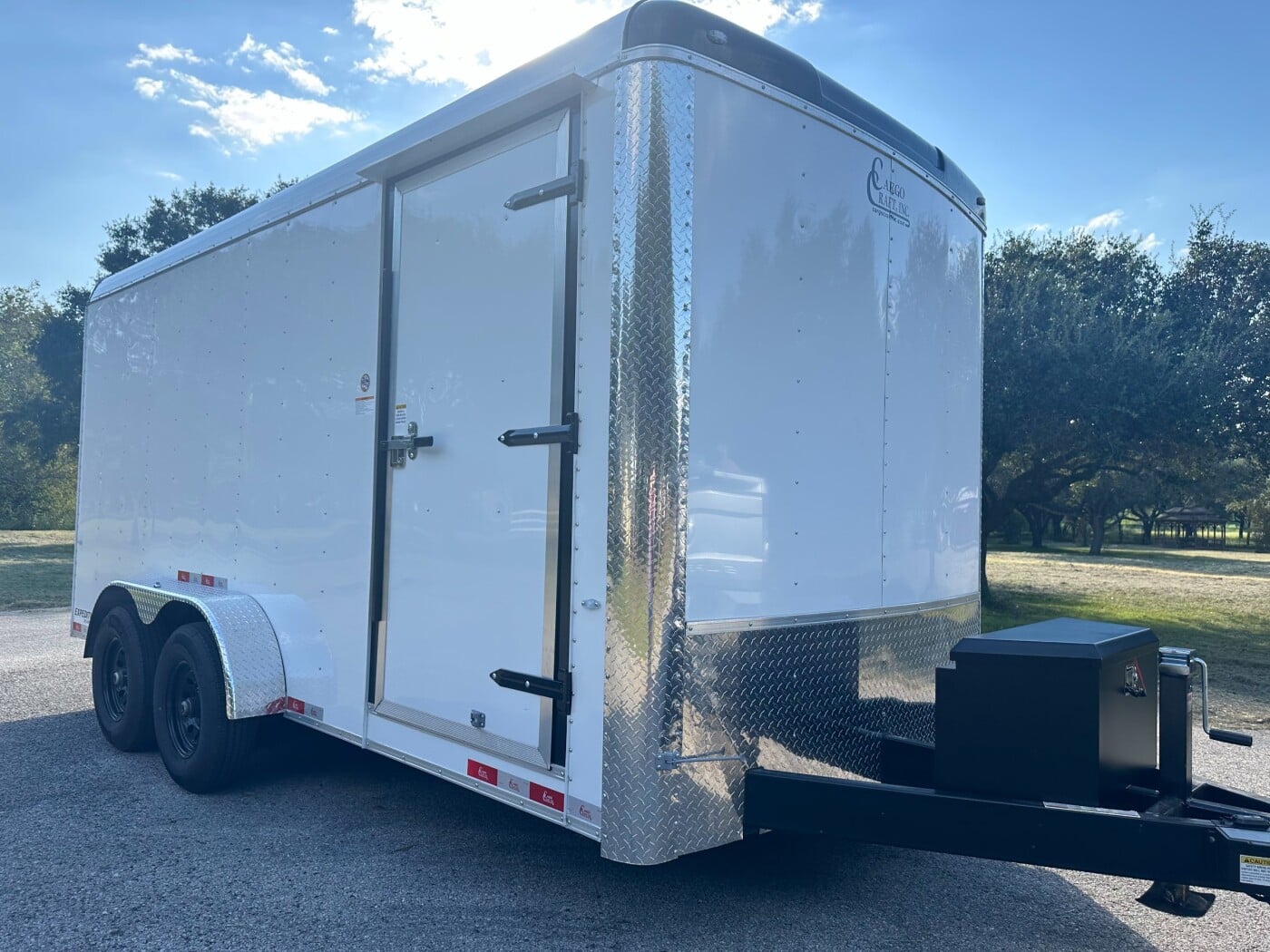 2024 Cargo Craft Enclosed Trailer 16'x7' Enclosed 10,400 GVWR
