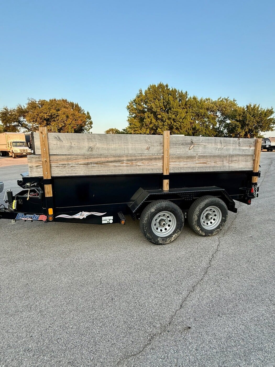 2024 Liberty 6x12 Dump Trailer – Hydraulic Dump, Tarp