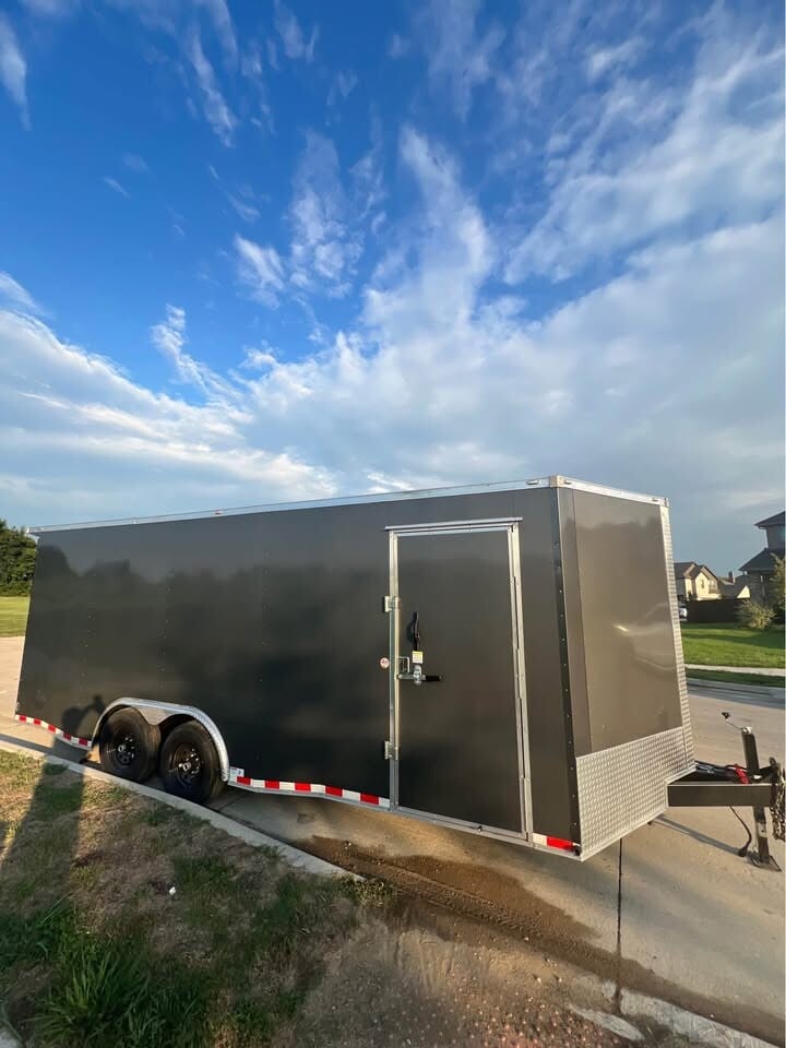 2025 True Blue Cargo 20' enclosed cargo trailer