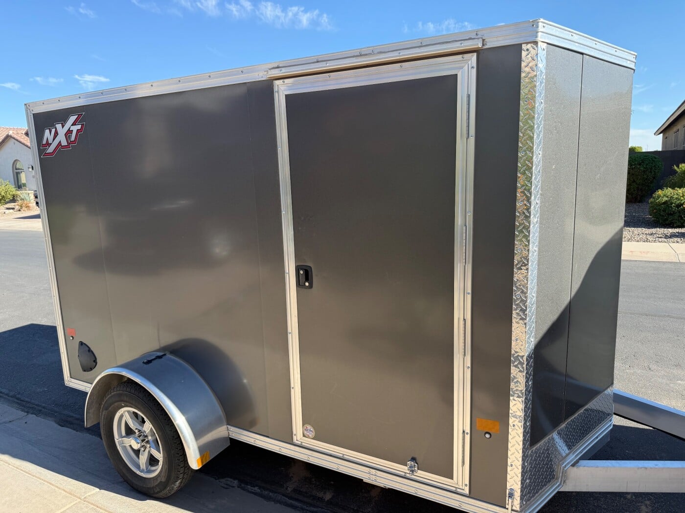 2025 Alcom Aluminum Trailer 6' X 10' Enclosed