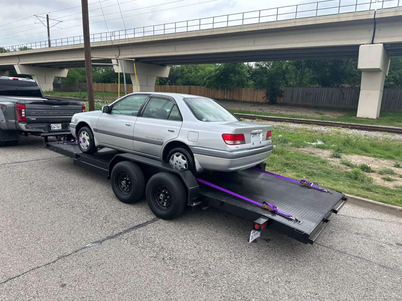 2025 TEXOMA 20ft Low Deck 12K Car Hauler with Drop Axles