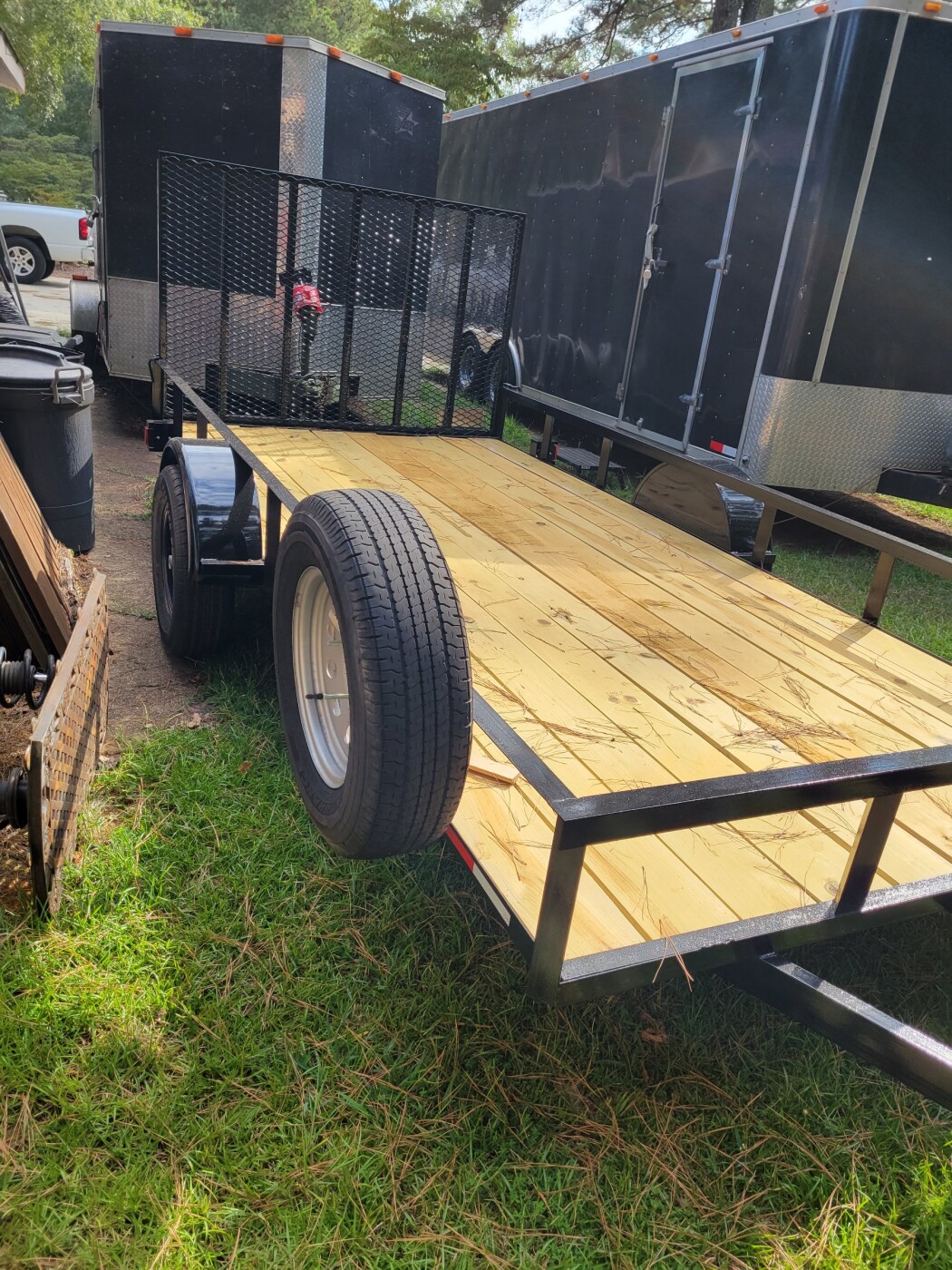 2026 TOP TIER TRAILERS 6.5X14 SINGLE AXLE UTILITY TRAILER W/ GATE
