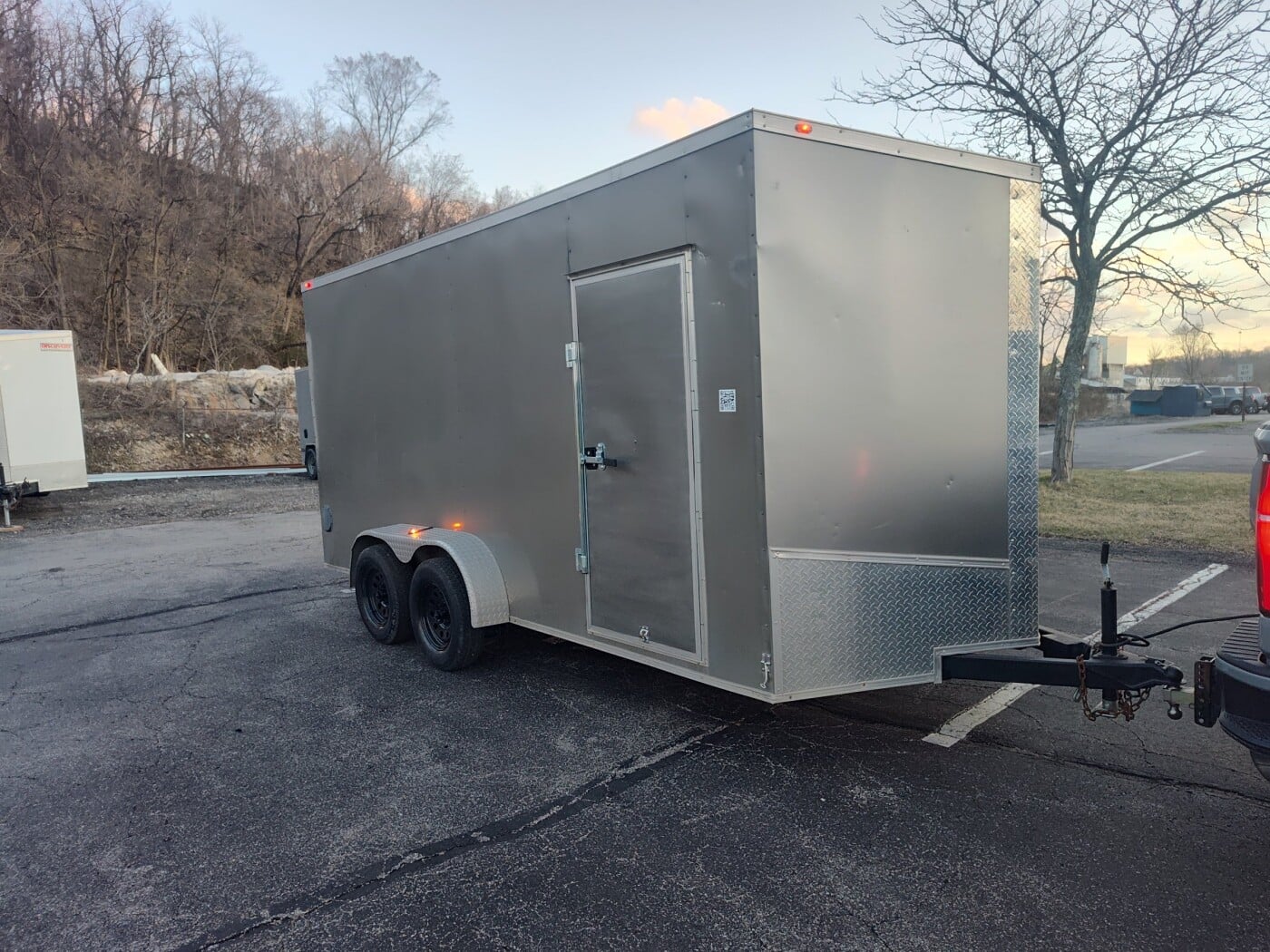 2021 Eagle Cargo 7x16 DA Enclosed, extra height, ramp