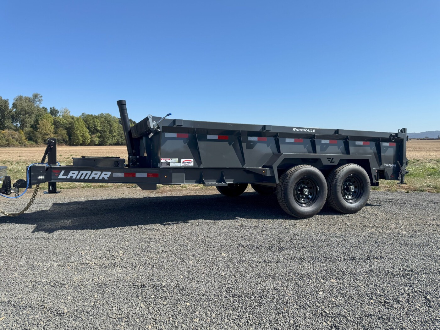 2025 Lamar LDT8314 7x14' 14k Dump Trailer
