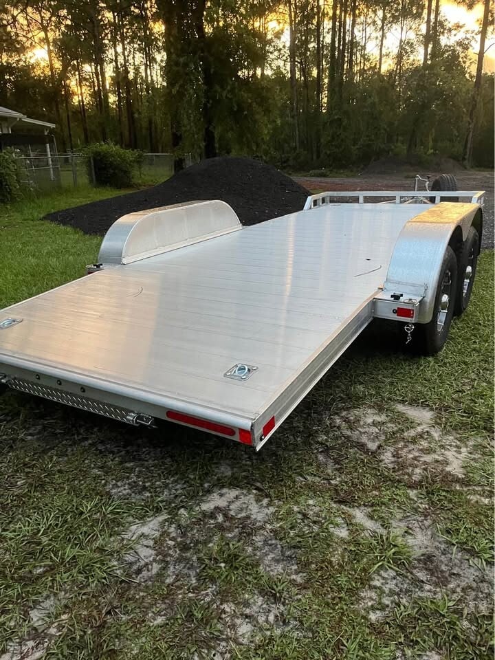 2026 Triton MOCH8X18-10K Aluminum Car Hauler Trailer