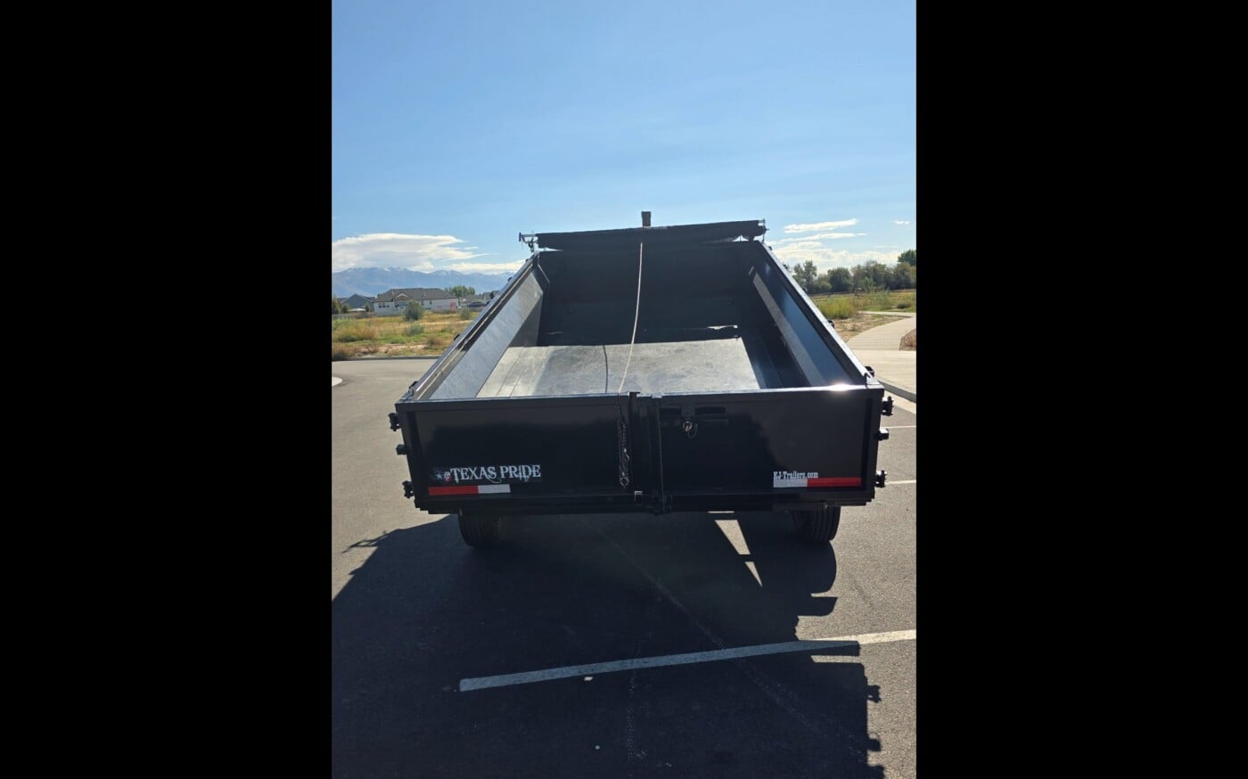 2025 Texas Pride 7x14 DUMP utility trailer