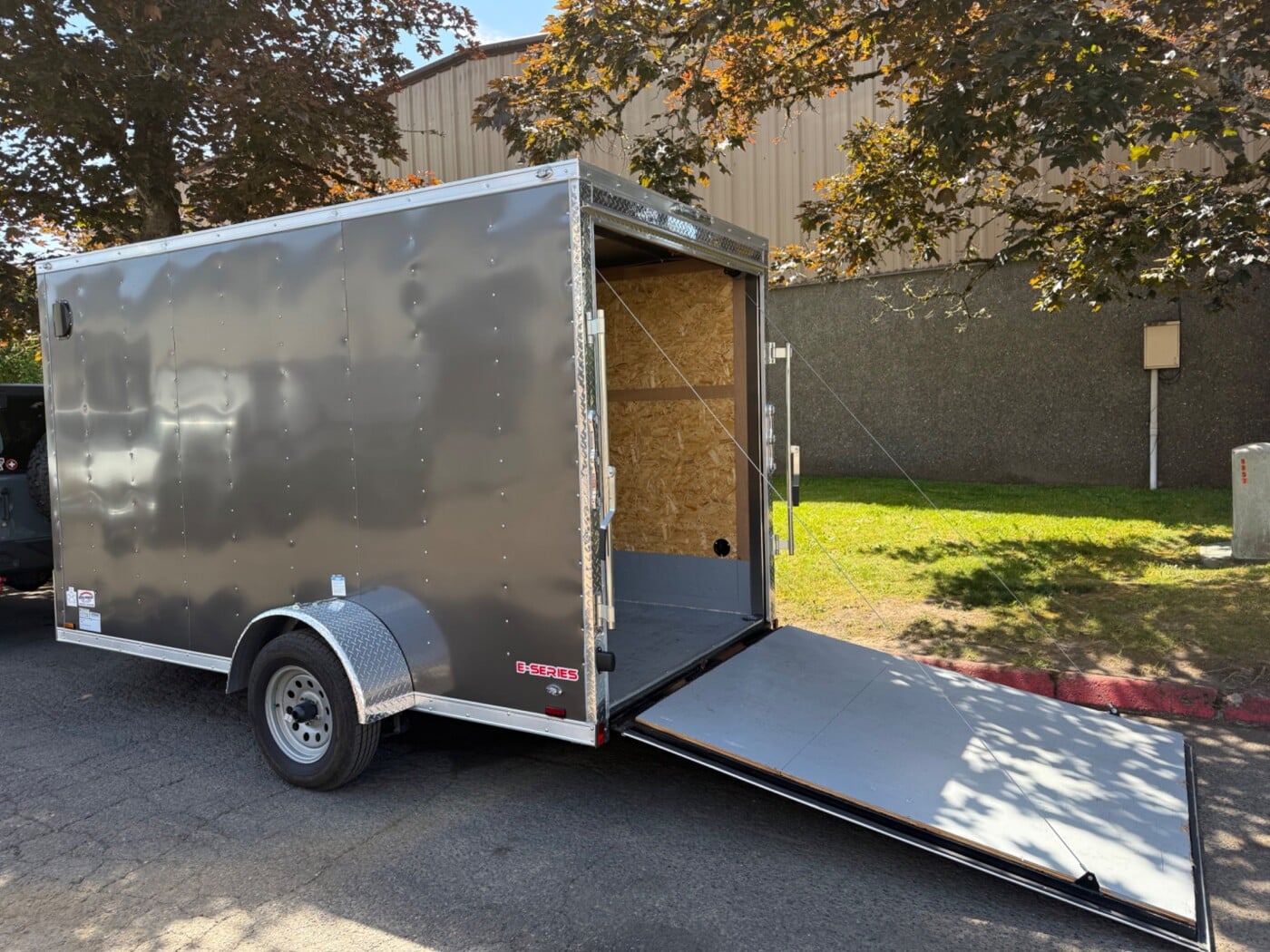2024 Cargo Mate E 12’ extra high enclosed traile