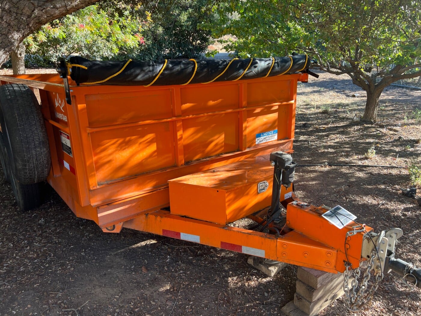 2023 Snake River SR16 16ft Dump Trailer