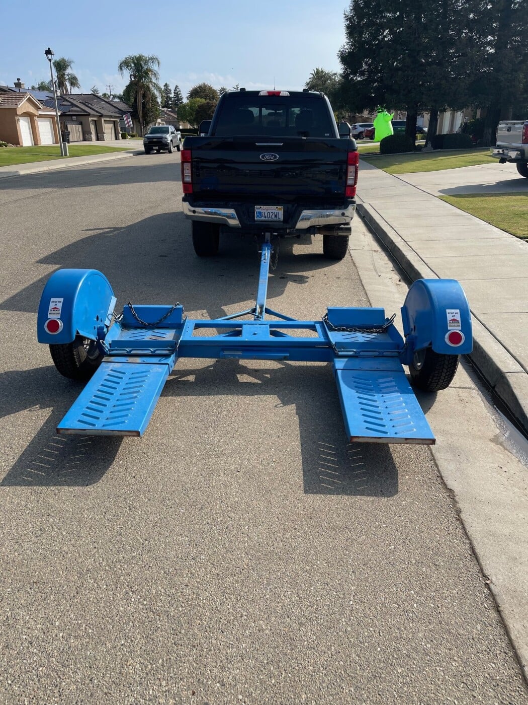 1995 Automatic Equipment MFG. TOW Car Tow Dolly