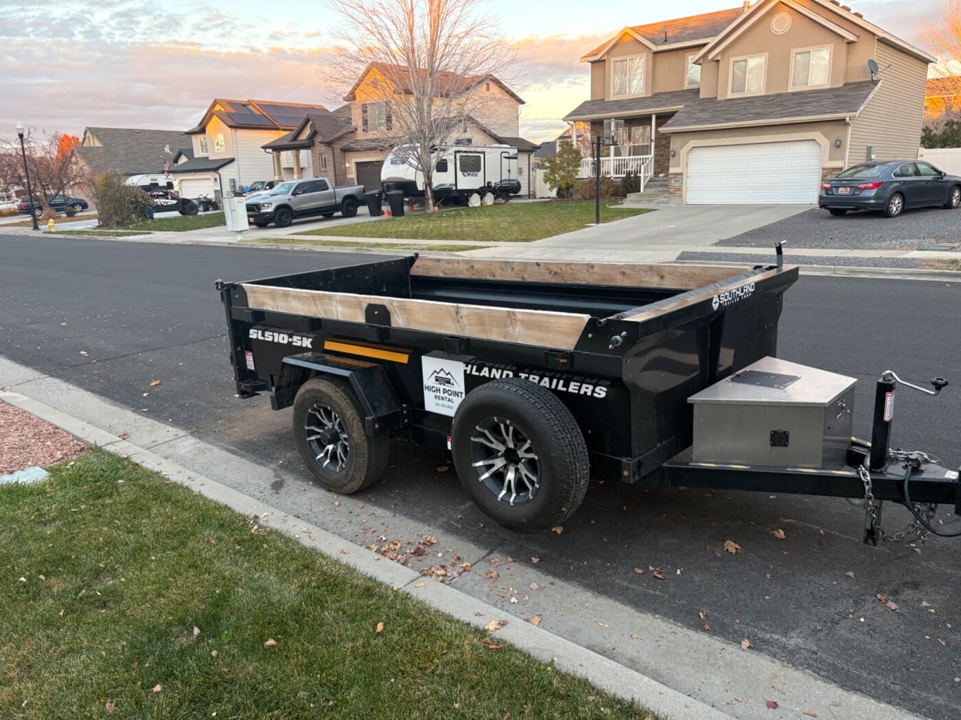 2025 SouthLand SL5k 5000 lb Dump Trailer