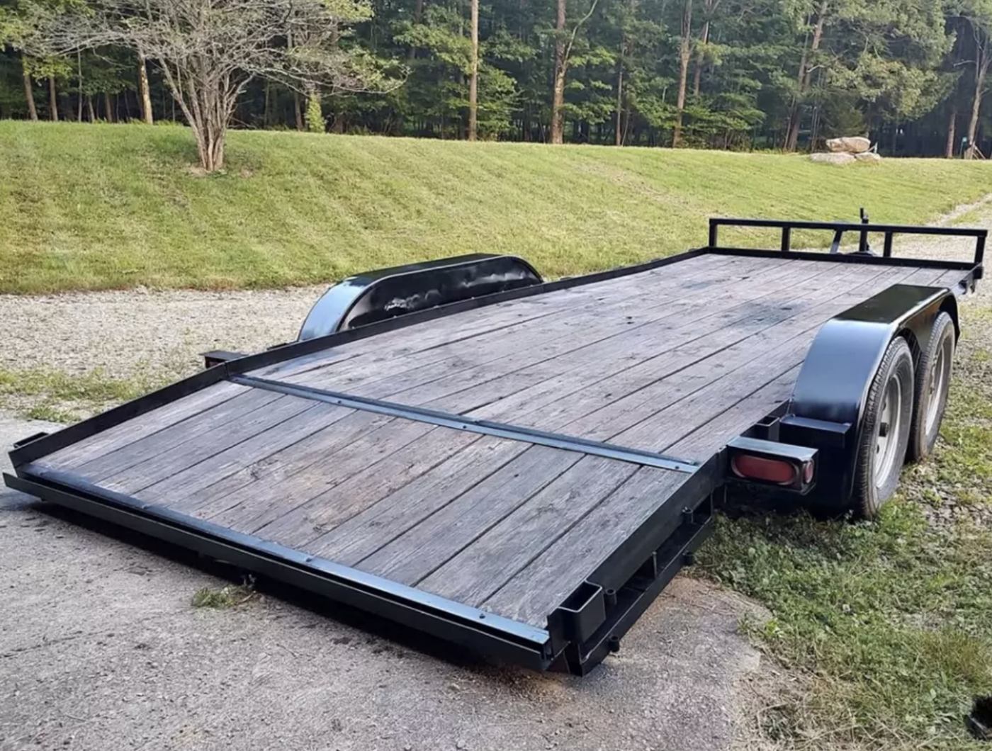 2015 Lone Wolf D10 18ft Car Hauler with Beavertai