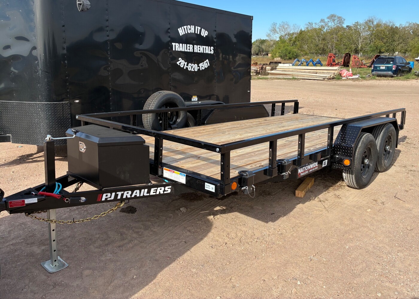 2026 PJ utility  16’ Utility Trailer