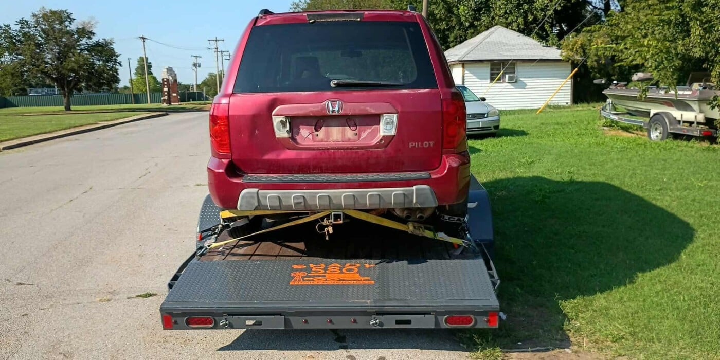 2025 lamar ch 7x20 car hauler with winch