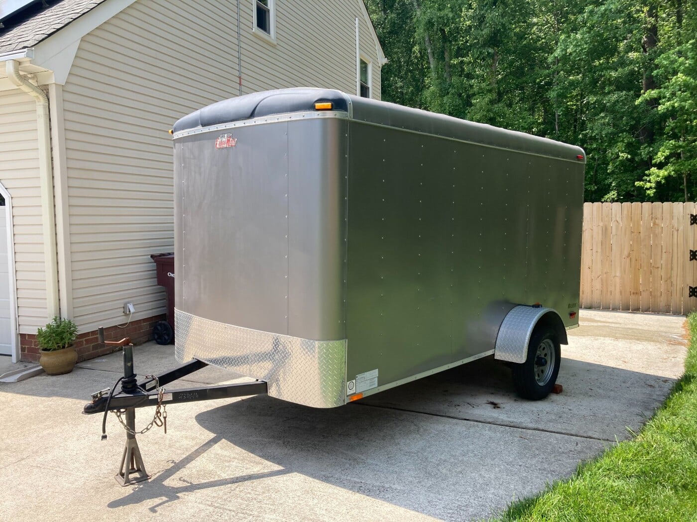 2012 Cargo Mate Blazer 6 x 12 Enclosed Trailer