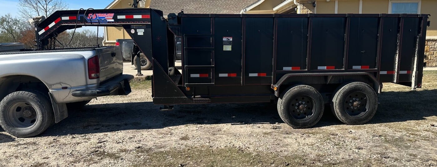 2024 c4 14 Gooseneck Dump Trailer