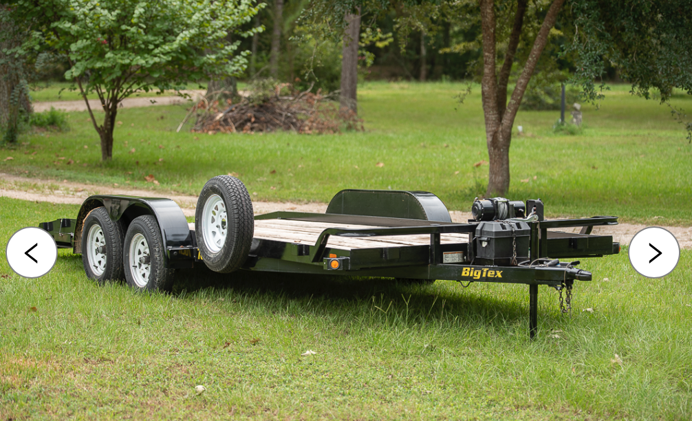 2015 Big Tex 70 CH 18' Flatbed