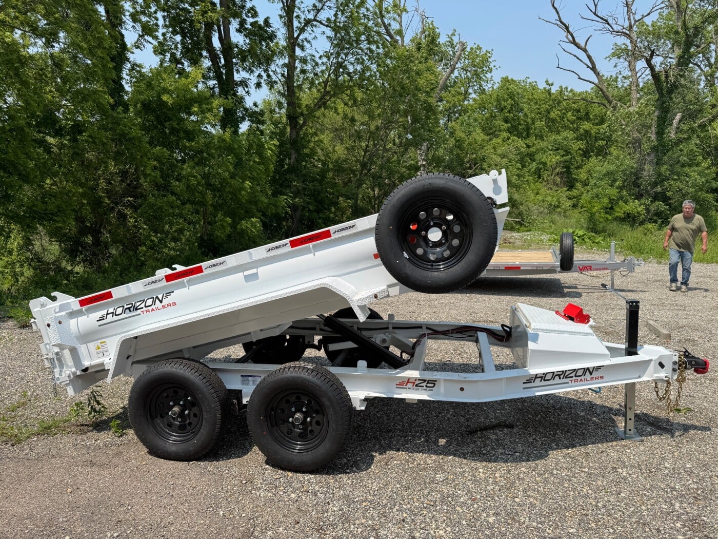 2025 Horizon 5’x10’ Dump Trailer