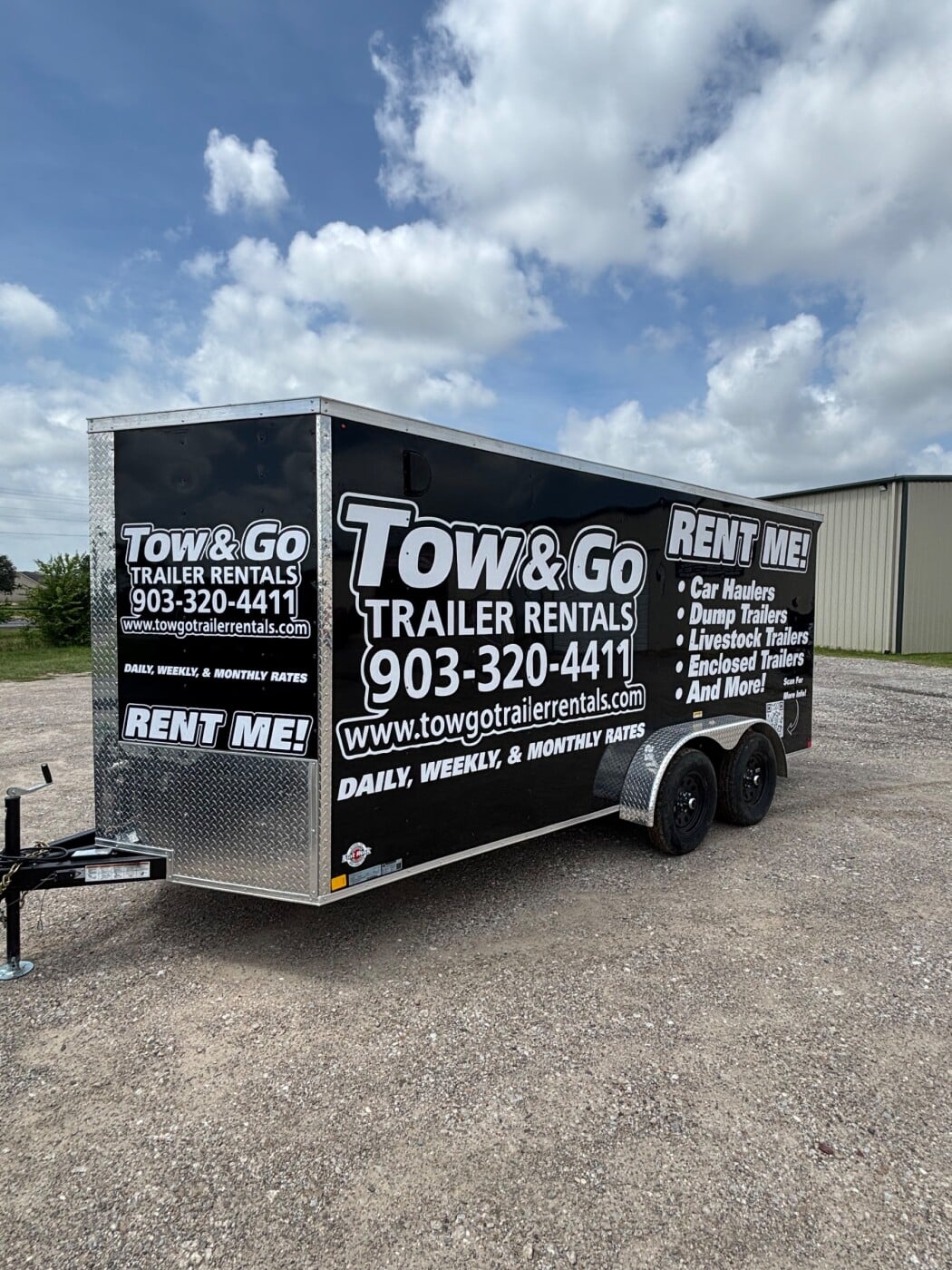2025 TBT 16ft Enclosed Trailer